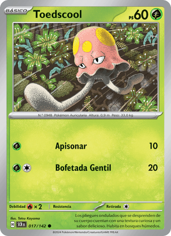 Toedscool, carta 017 di Corona Astral