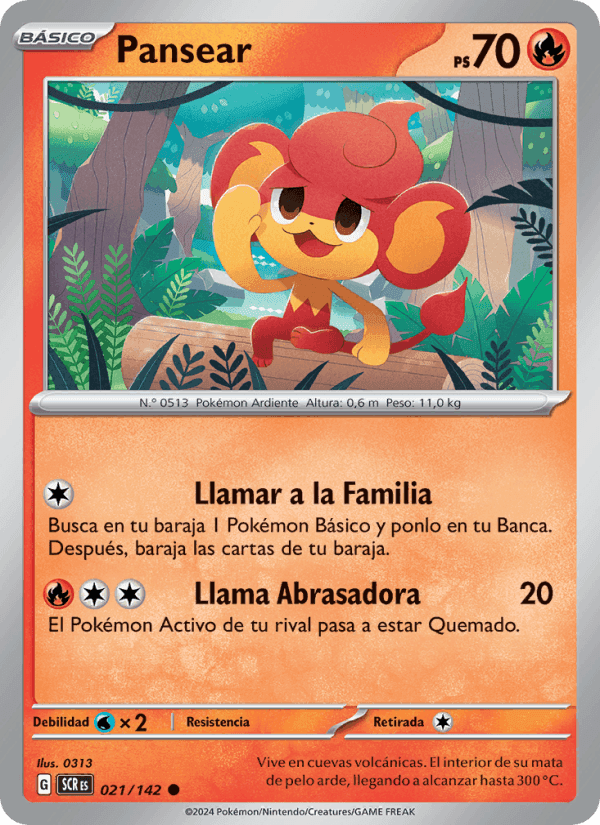 Pansear, carta 021 de Corona Astral