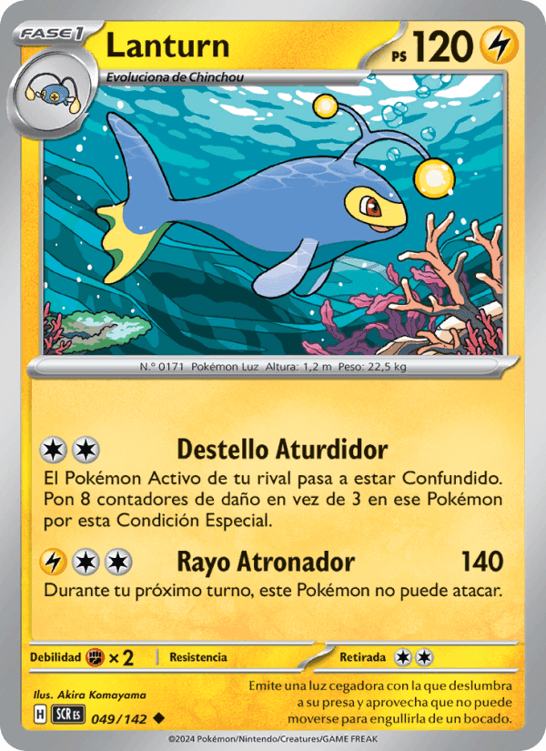 Lanturn, carta 049 de Corona Astral