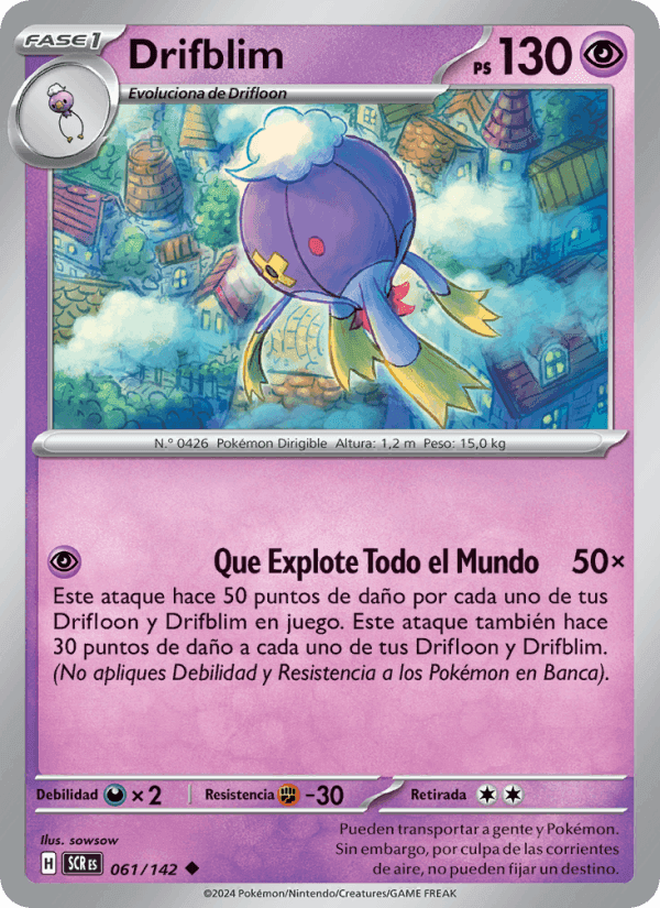 Drifblim, carta 061 de Corona Astral