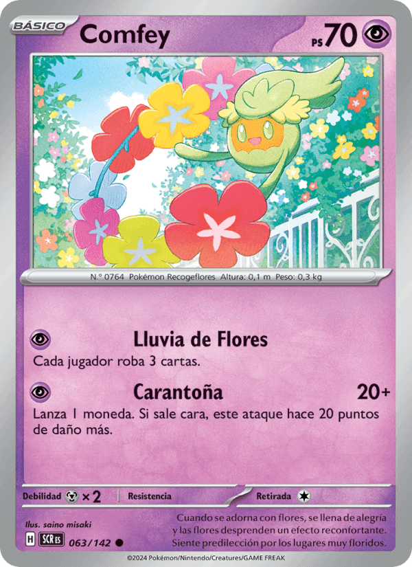 Comfey, carta 063 de Corona Astral