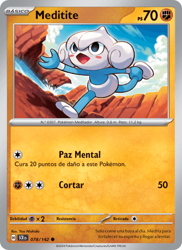 Meditite, carta 078 de Corona Astral