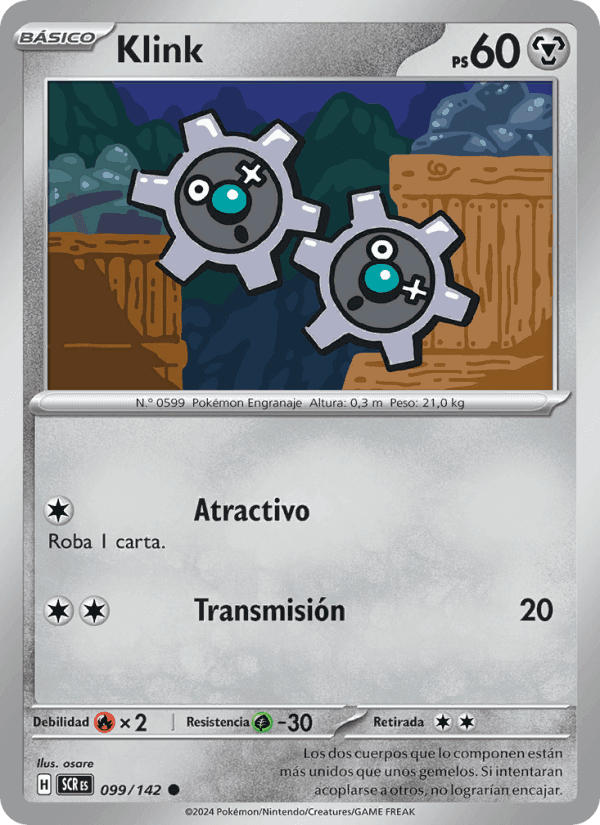 Klink, carta 099 de Corona Astral