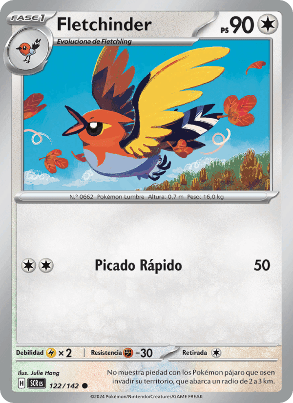 Fletchinder, carta 122 de Corona Astral