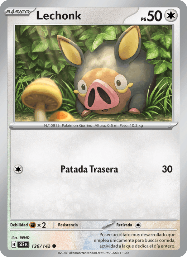 Lechonk, carta 126 di Corona Astral