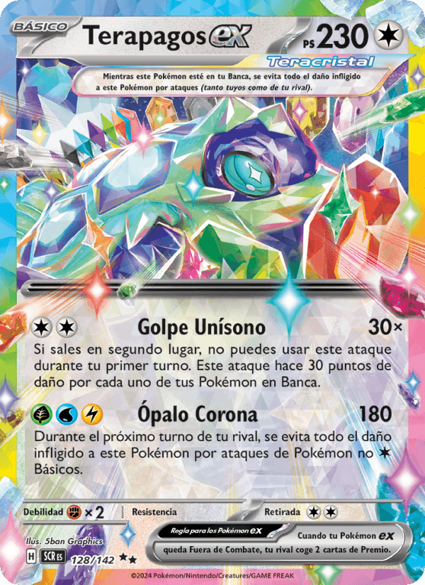 Terapagos ex, carta 128 de Corona Astral