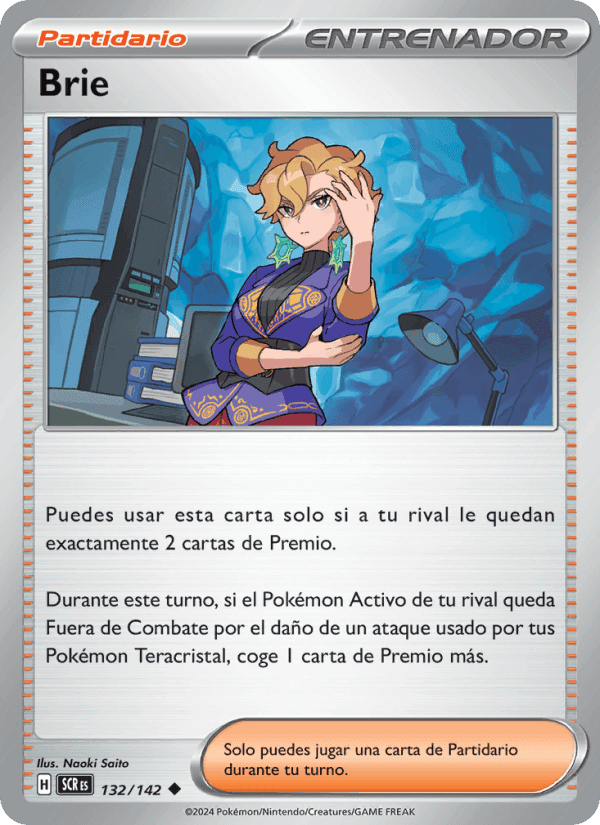 Brie, carta 132 de Corona Astral