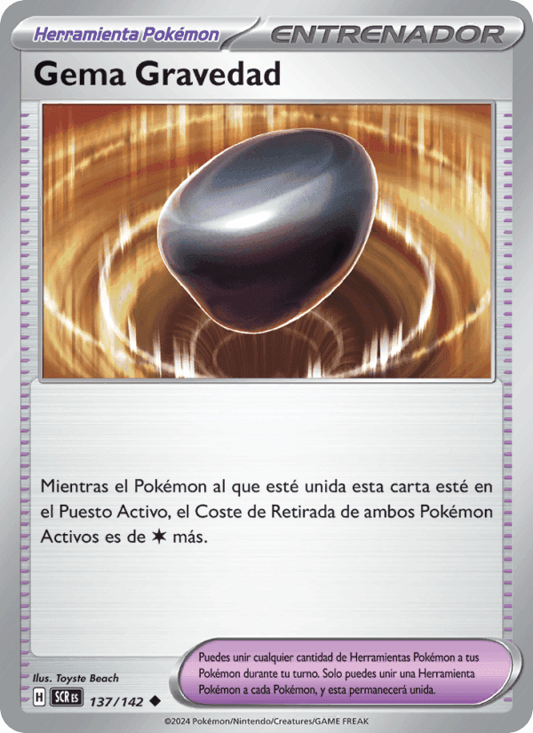 Gema Gravedad, carta 137 de Corona Astral