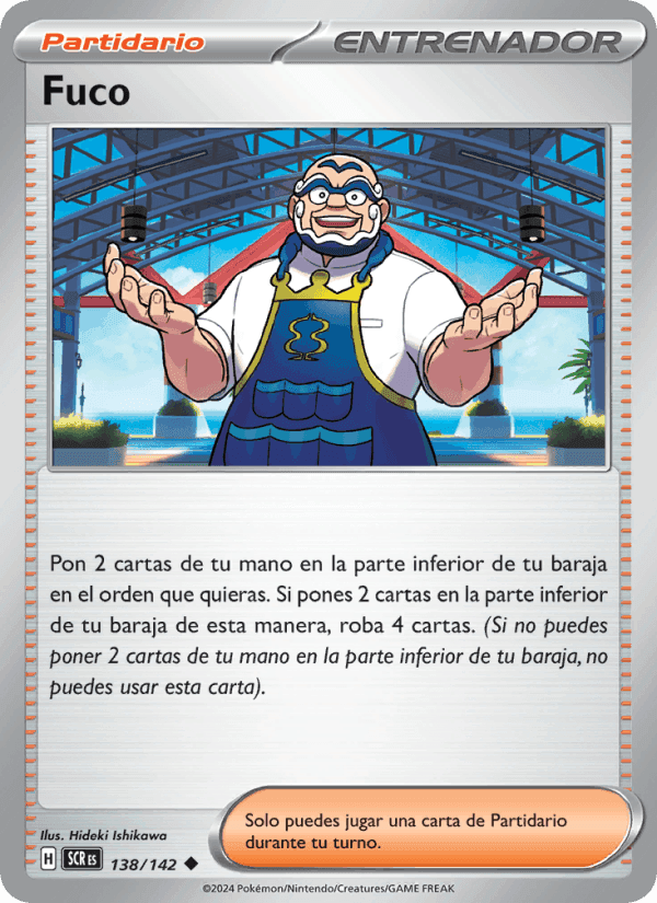 Fuco, carta 138 de Corona Astral