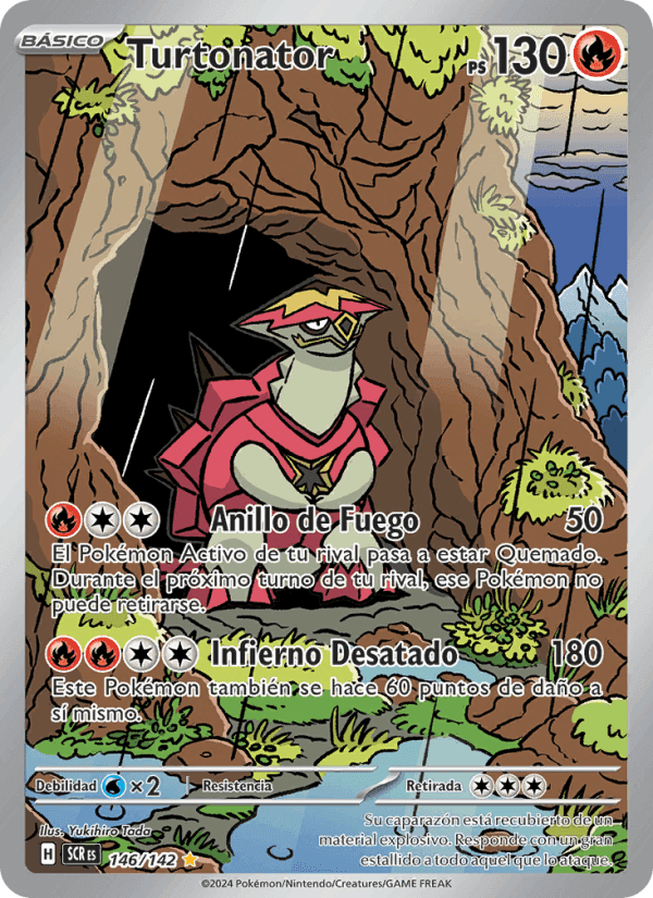 Turtonator, carta 146 de Corona Astral