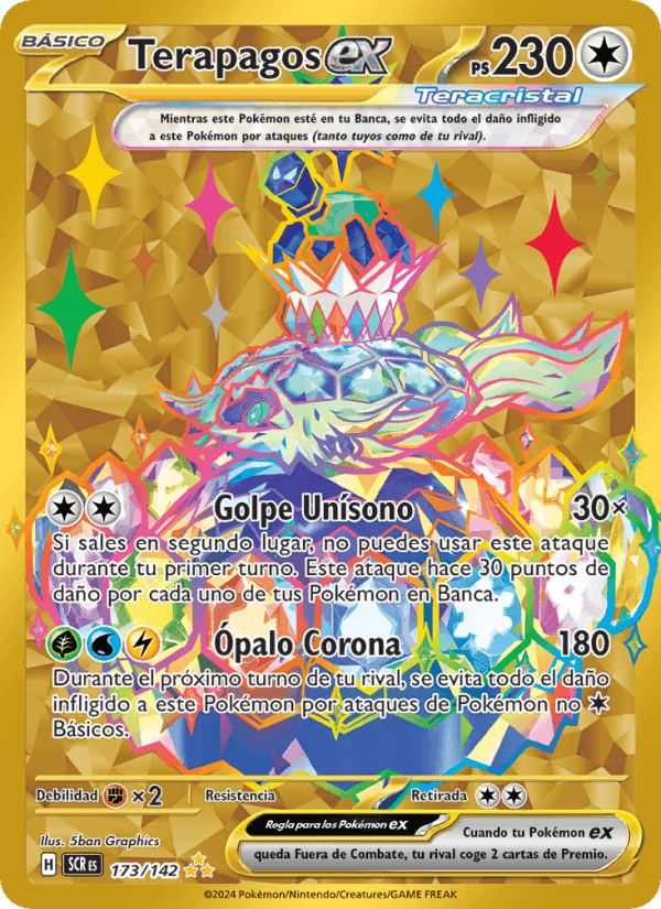 Terapagos ex, carta 173 de Corona Astral