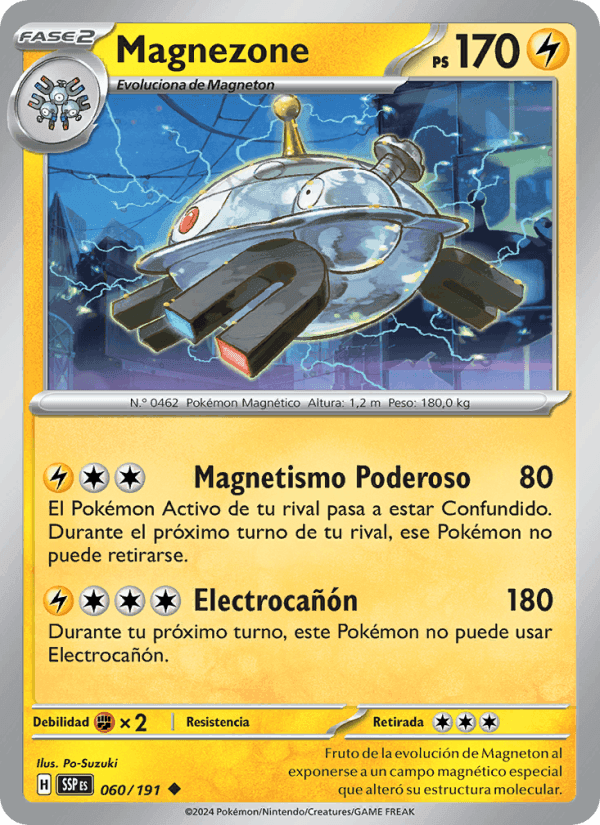Magnezone, carte 060 de Chispas Fulgurantes