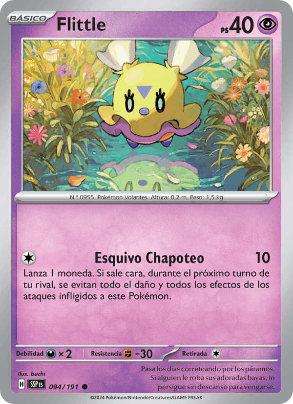 Flittle, carta 094 de Chispas Fulgurantes