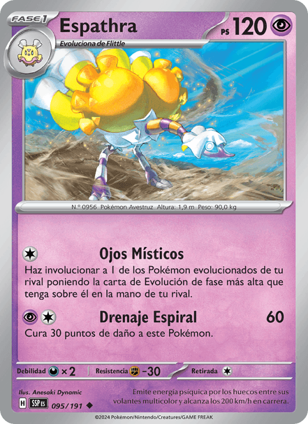 Espathra, carta 095 di Chispas Fulgurantes