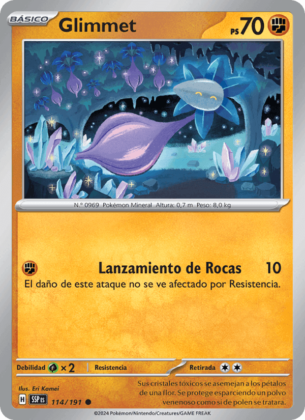 Chispas Fulgurantes の 114 番、Glimmet