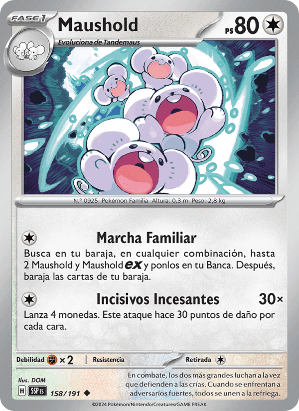 Maushold, carta 158 de Chispas Fulgurantes