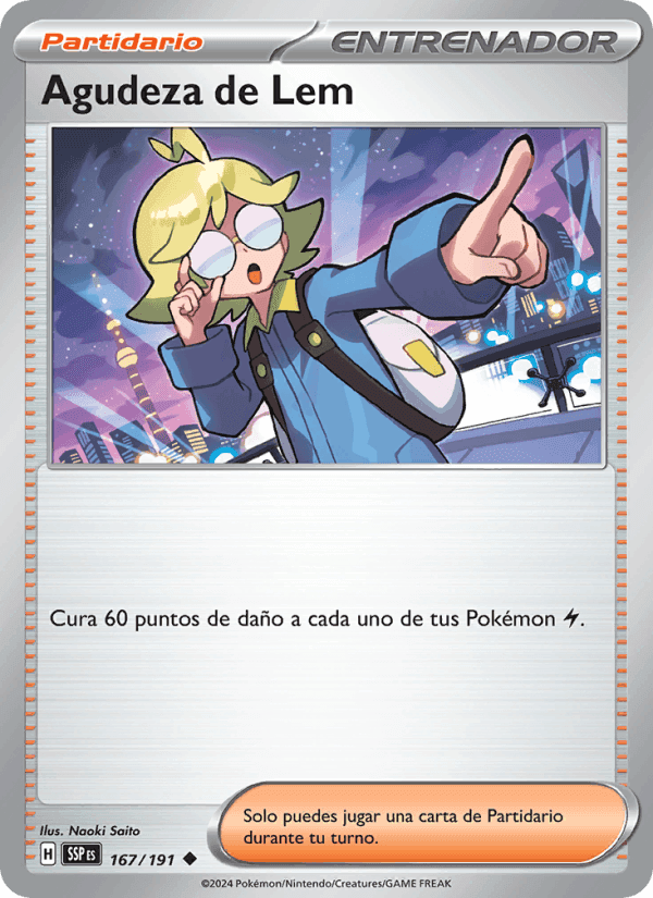 Agudeza de Lem, card 167 from Chispas Fulgurantes