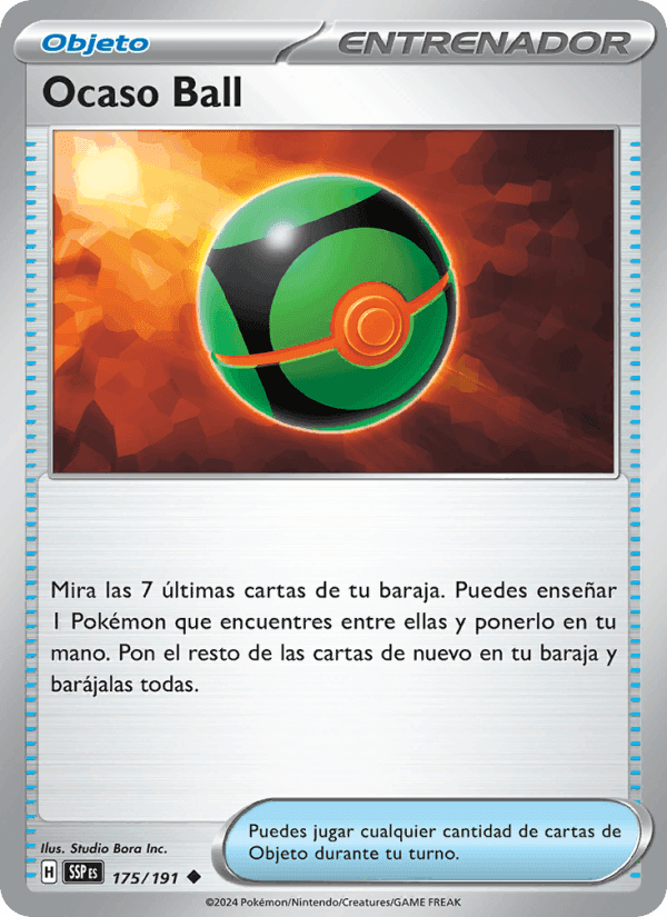 Ocaso Ball, carta 175 de Chispas Fulgurantes