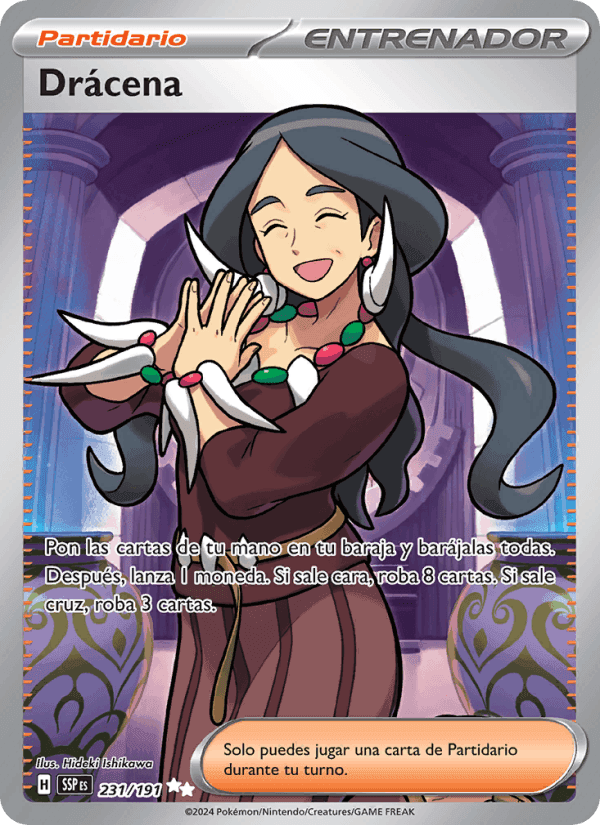 Drácena, card 231 from Chispas Fulgurantes