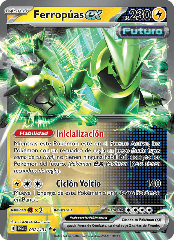 Ferropúas ex, carta 032 di Evoluciones Prismáticas