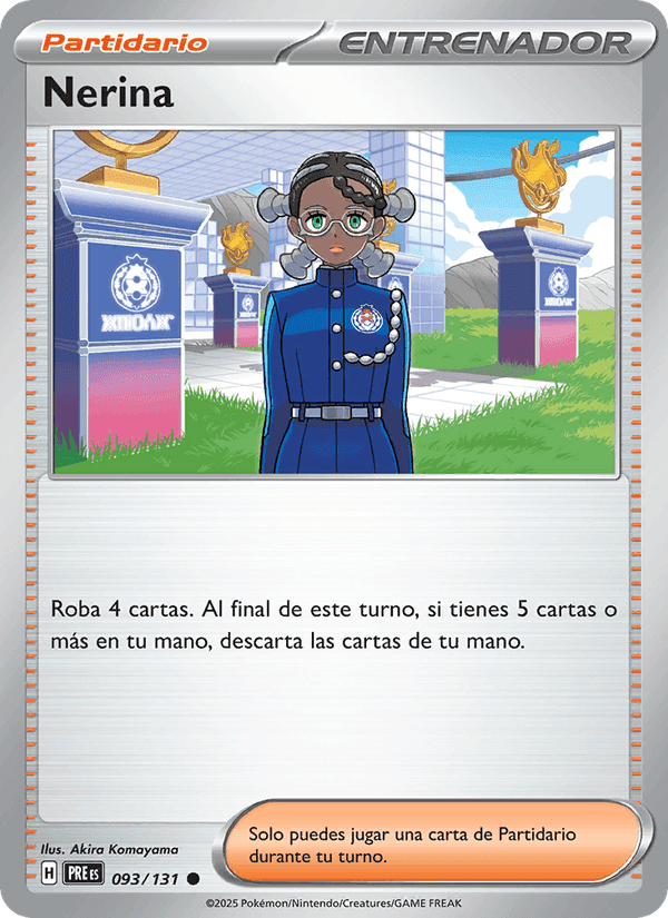 Nerina, card 093 from Evoluciones Prismáticas