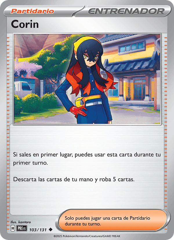 Corin, carta 103 de Evoluciones Prismáticas
