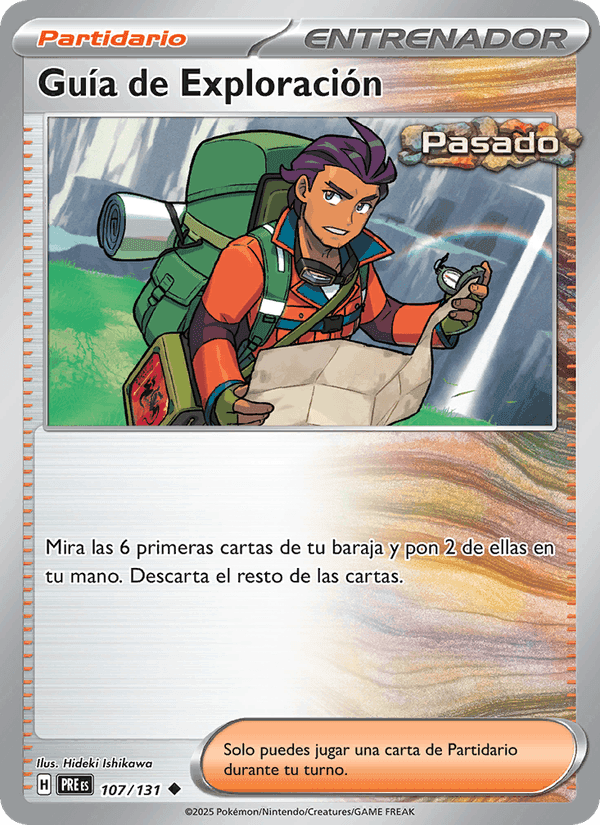 Guía de Exploración, card 107 from Evoluciones Prismáticas