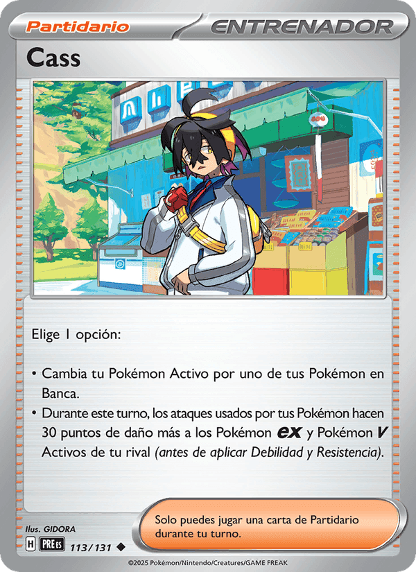 Cass, card 113 from Evoluciones Prismáticas
