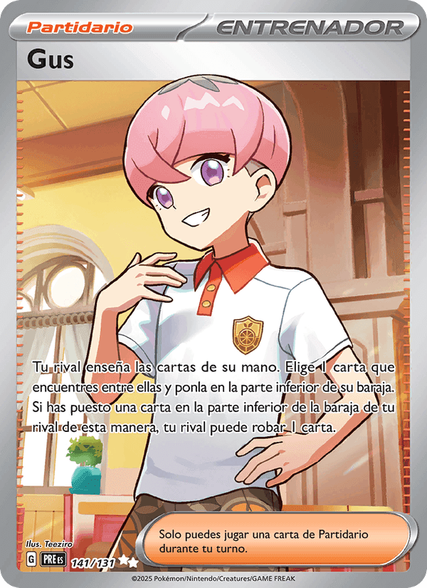 Gus, card 141 from Evoluciones Prismáticas