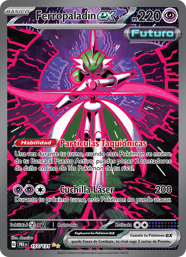 Evoluciones Prismáticas の 157 番、Ferropaladín ex