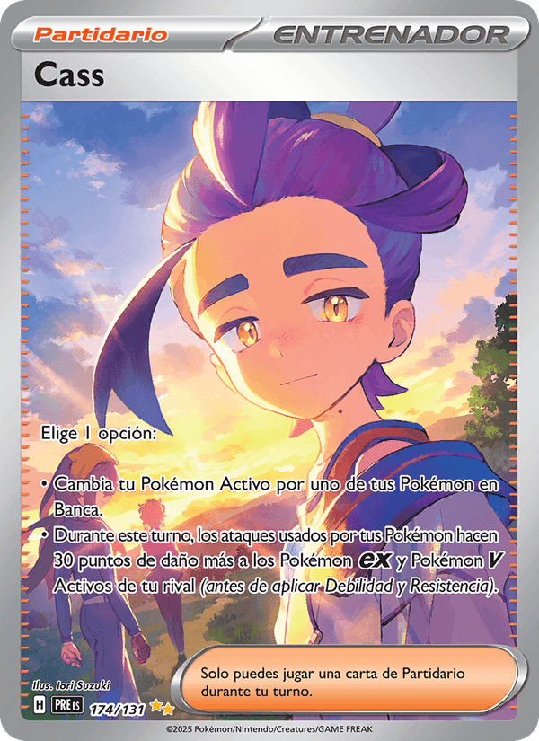 Cass, carte 174 de Evoluciones Prismáticas