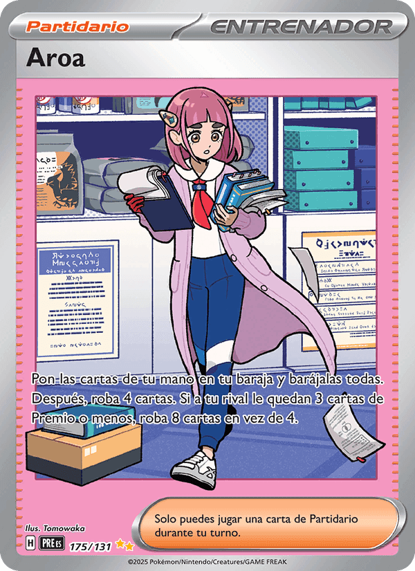 Aroa, carta 175 di Evoluciones Prismáticas