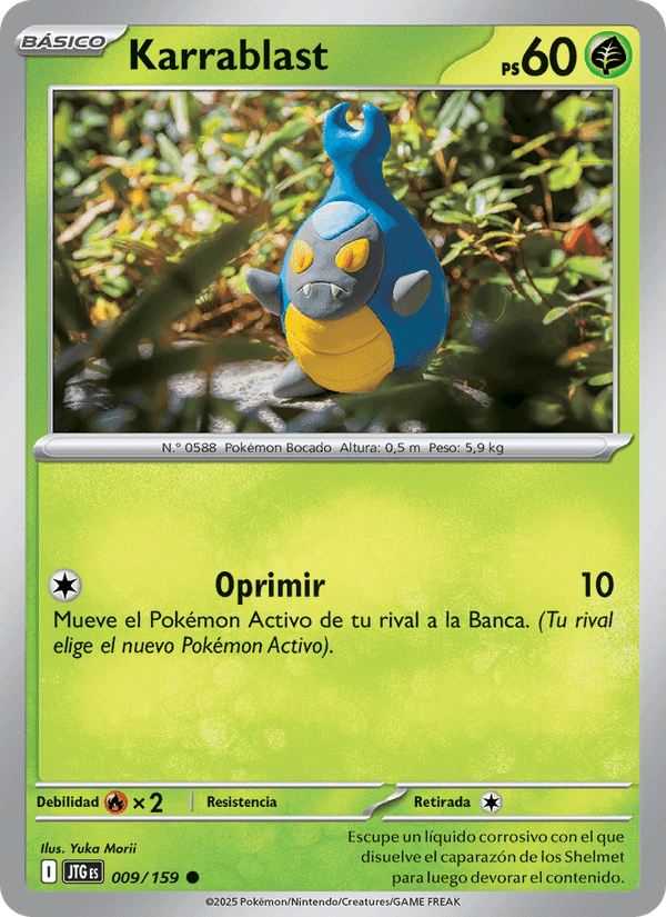 Karrablast, carta 009 de Juntos de Aventuras