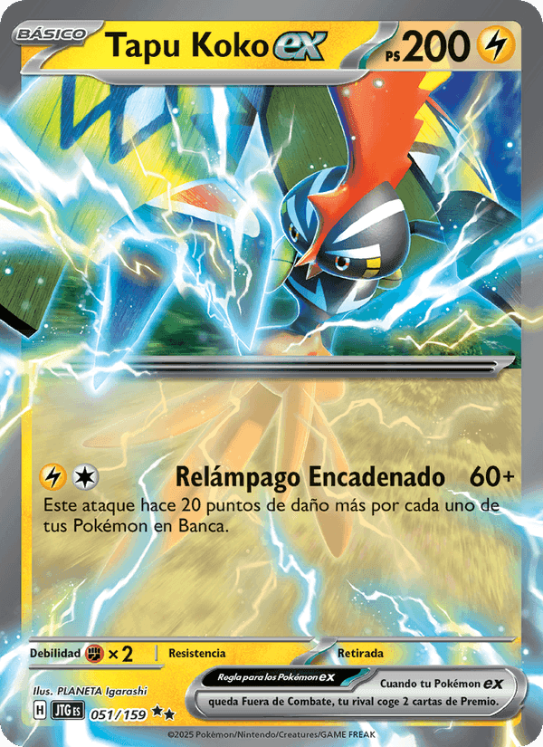 Tapu Koko ex, carte 051 de Juntos de Aventuras