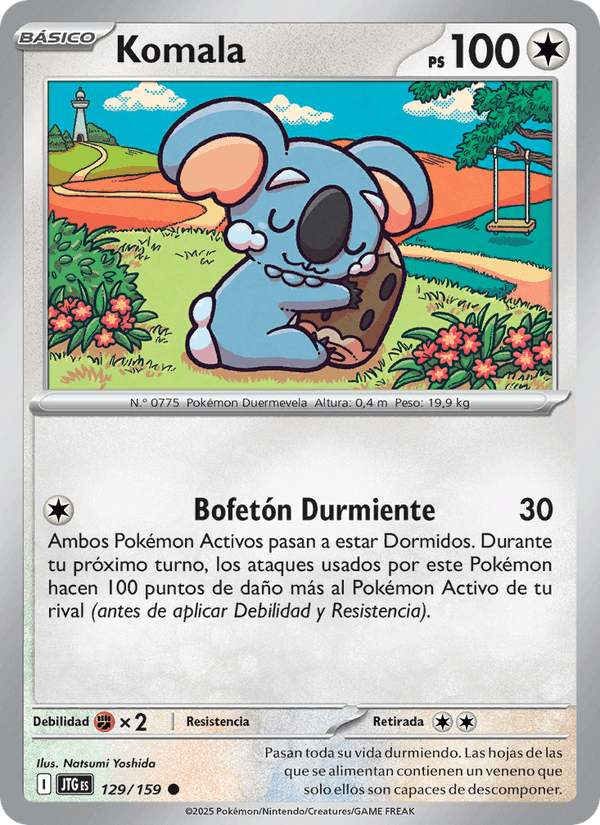 Komala, carta 129 de Juntos de Aventuras