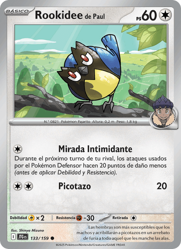 Rookidee de Paul, carte 133 de Juntos de Aventuras