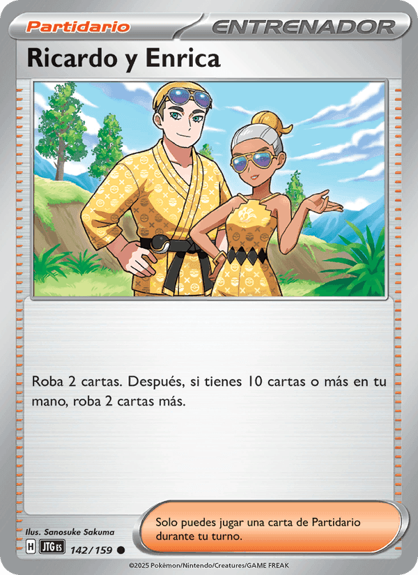 Ricardo y Enrica, carta 142 de Juntos de Aventuras