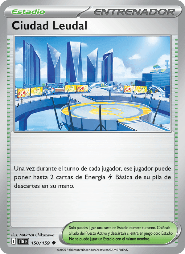 Ciudad Leudal, carte 150 de Juntos de Aventuras