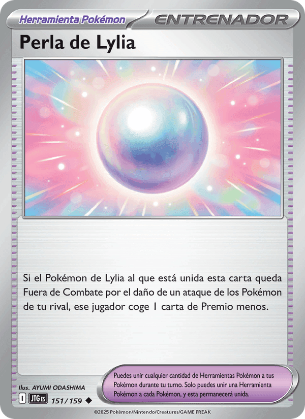 Perla de Lylia, carta 151 di Juntos de Aventuras