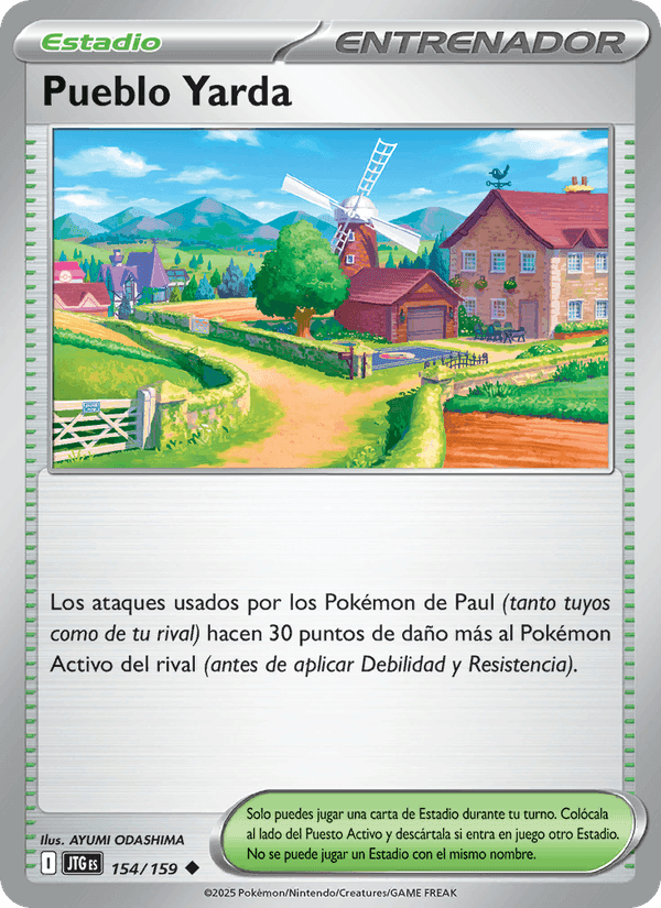 Pueblo Yarda, carta 154 de Juntos de Aventuras