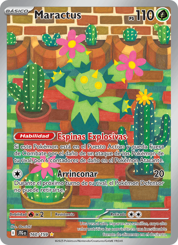 Maractus, carta 160 de Juntos de Aventuras