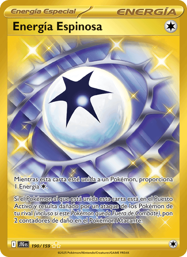 Energía Espinosa, carta 190 de Juntos de Aventuras