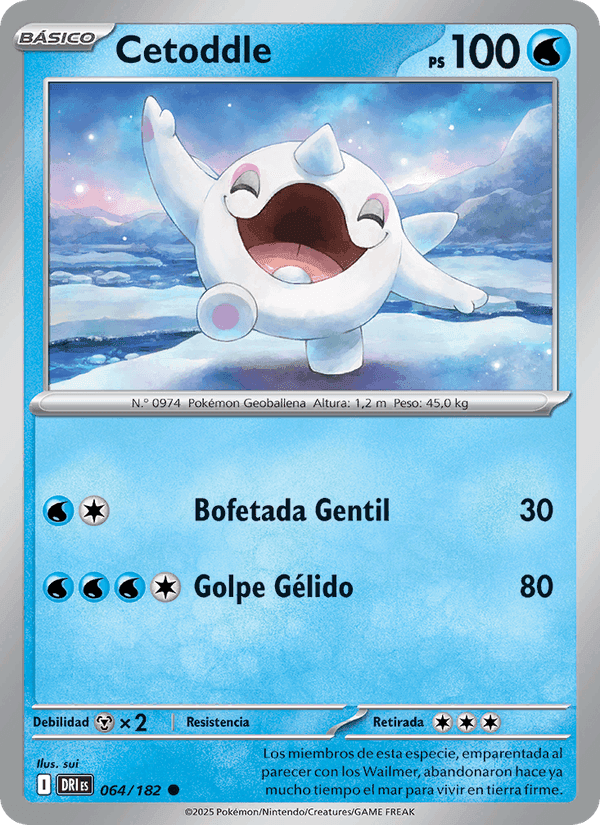 Cetoddle, carta 064 de Rivales Predestinados