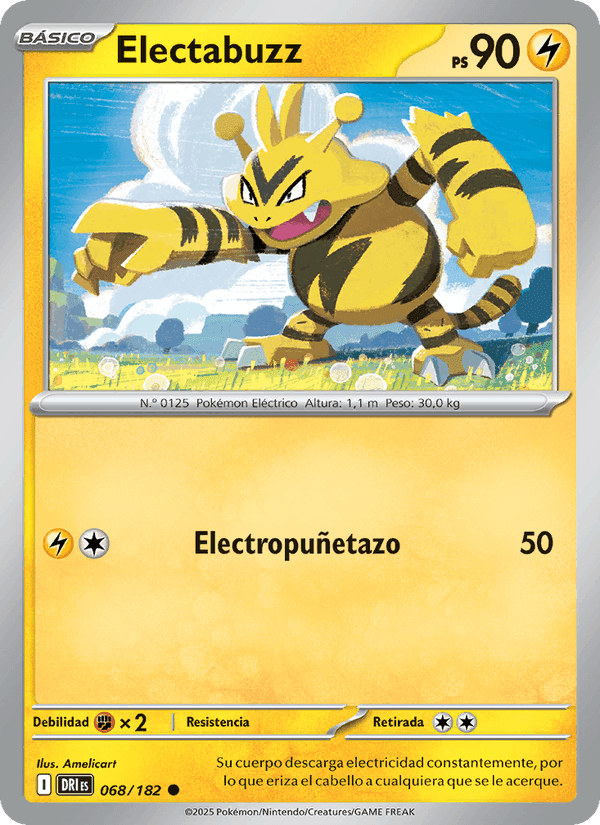 Rivales Predestinados の 068 番、Electabuzz
