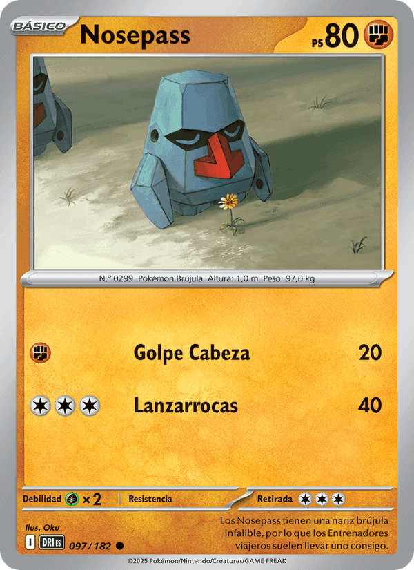 Nosepass, carta 097 de Rivales Predestinados