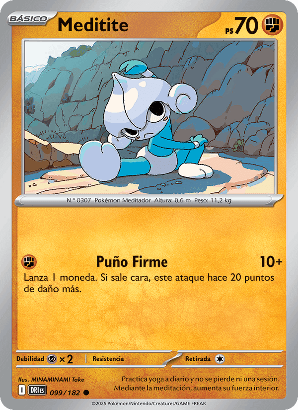 Meditite, carta 099 de Rivales Predestinados