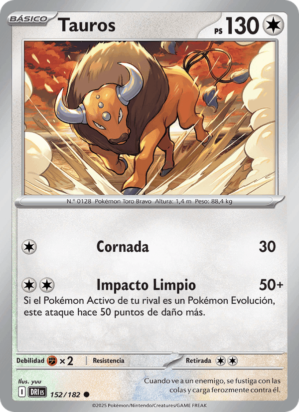 Tauros, carta 152 de Rivales Predestinados