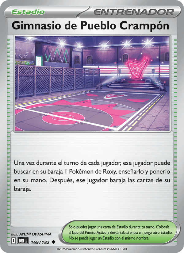 Gimnasio de Pueblo Crampón, carta 169 de Rivales Predestinados