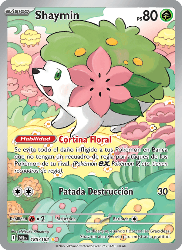Shaymin, carta 185 di Rivales Predestinados