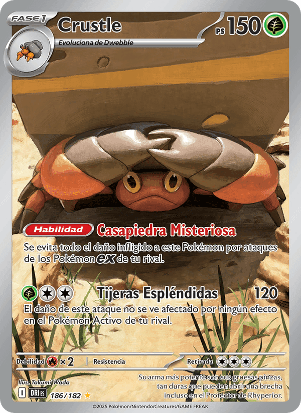 Crustle, carta 186 de Rivales Predestinados